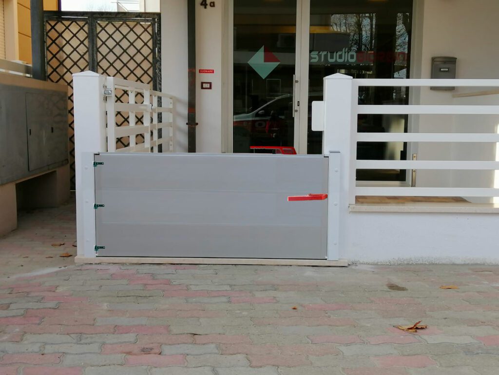 Photo d'un portail anti-inondations GATE SEDIPEC