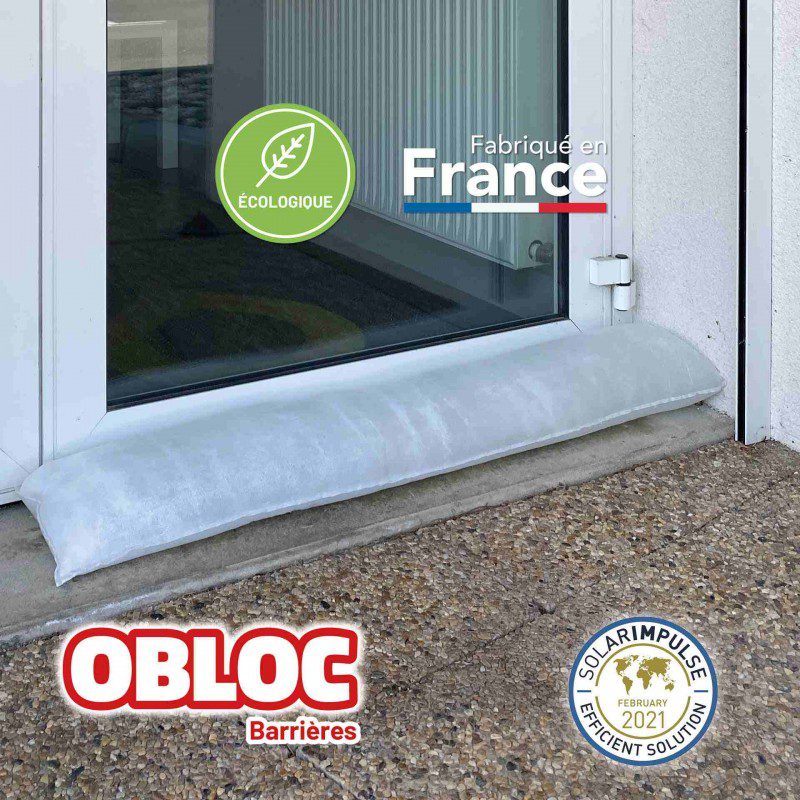 Photo de boudins anti-innondations OBLOC Sedipec