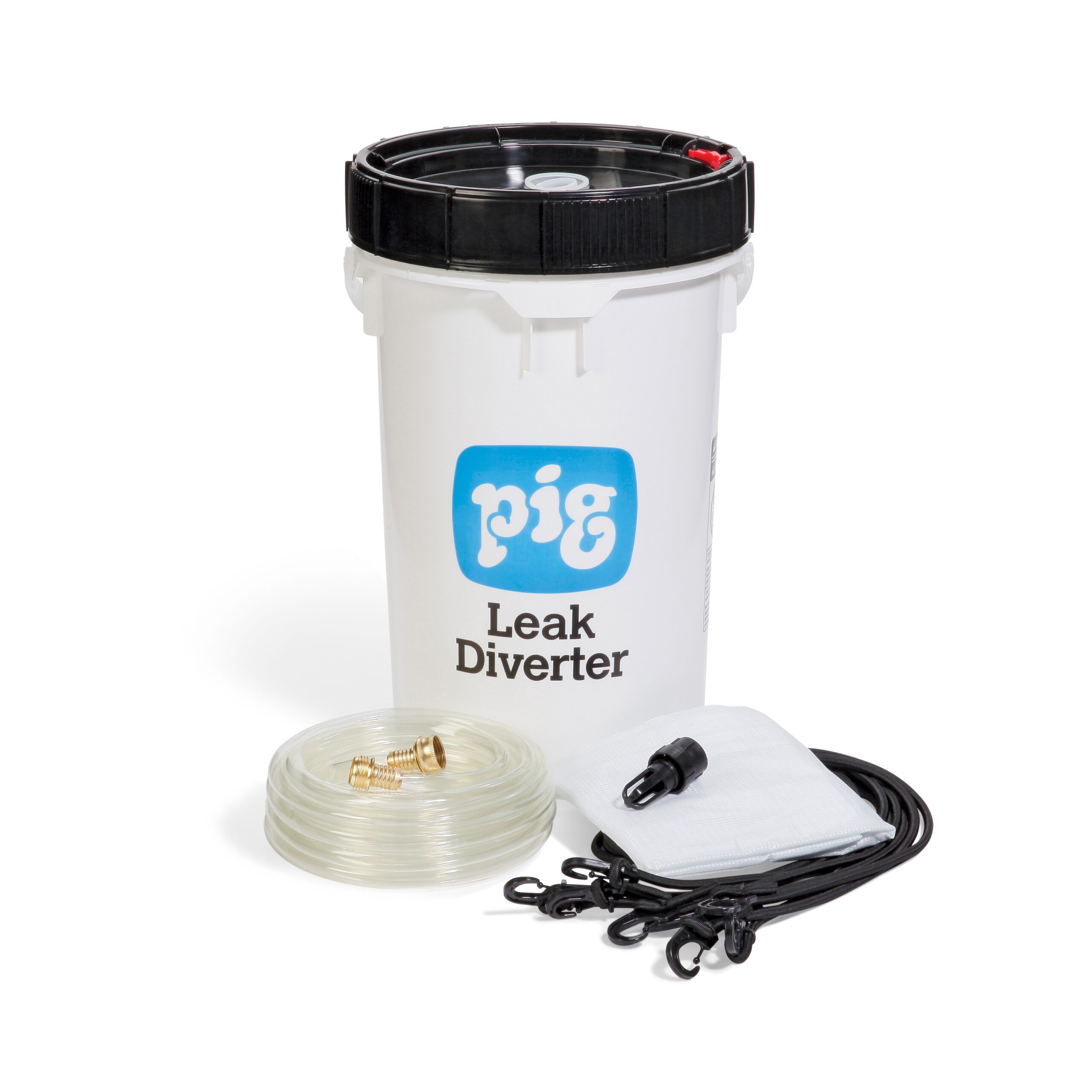 Kit Système de déviation de fuites pour toits - Avec seau NEW PIG®