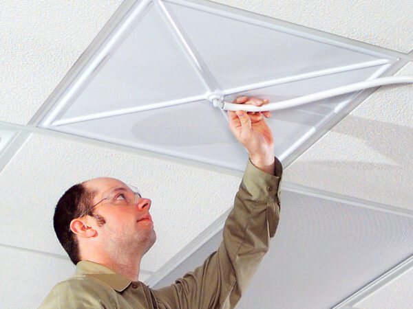 Système de déviation de fuite pour faux plafond NEW PIG®