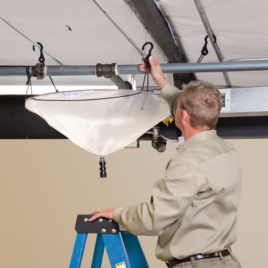 Système de déviation de fuites pour toits - Ouverture à ressort NEW PIG® – Image 3