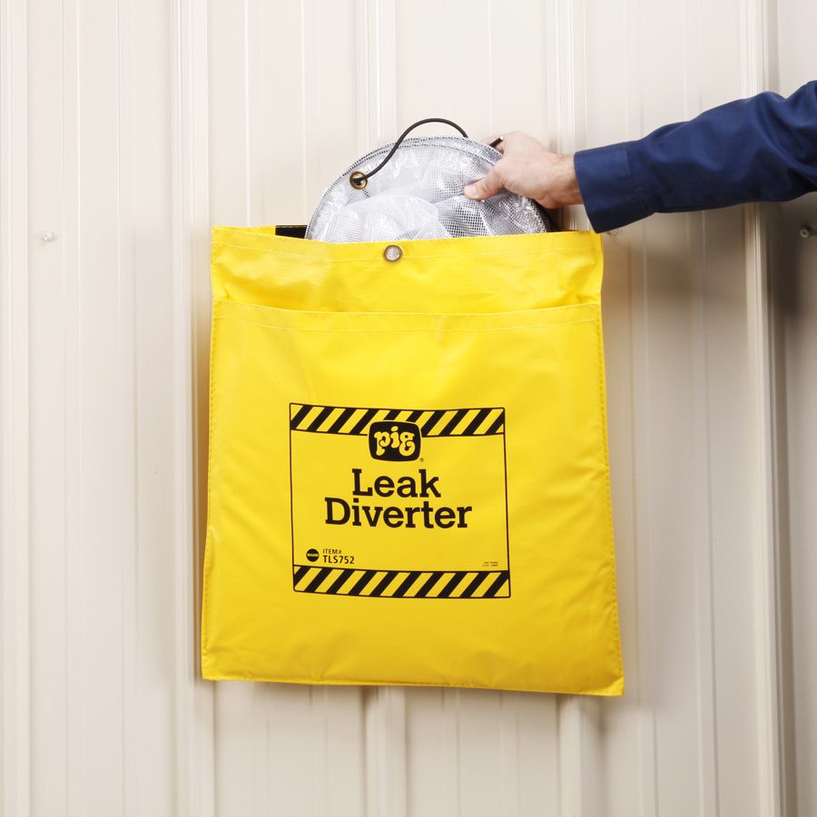 Système de déviation de fuites pour toits déploiement rapide NEW PIG® - En forme de parapluie – Image 3