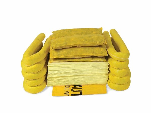 Recharge d'absorbants chimiques New Pig Essentials pour kit en conteneur sur roulettes