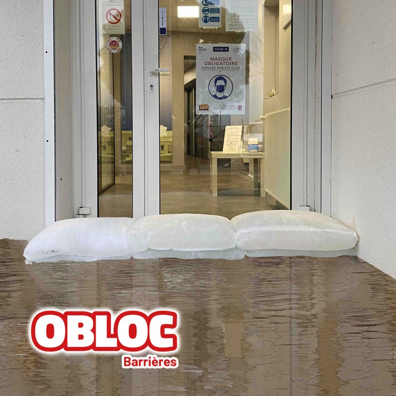 Photo de sacs anti-innondations OBLOC Sedipec