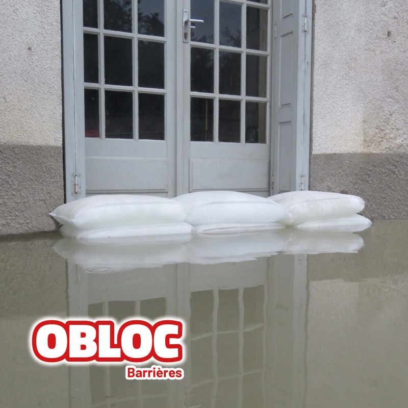 Photo de sacs anti-innondations OBLOC Sedipec
