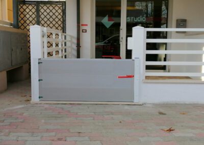 Photo d'un portail anti-inondations GATE SEDIPEC